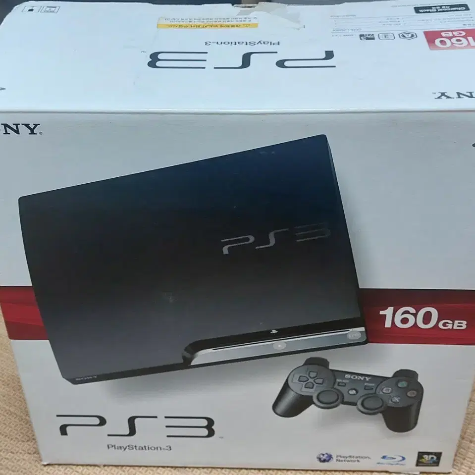 PS3 플스3 슬림 160GB 2505A (게임패드별매)