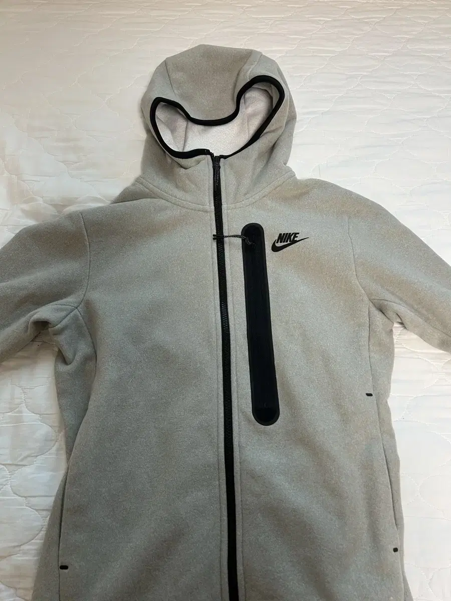 Nike TechFleece Full Zip Winterized Cobblestone