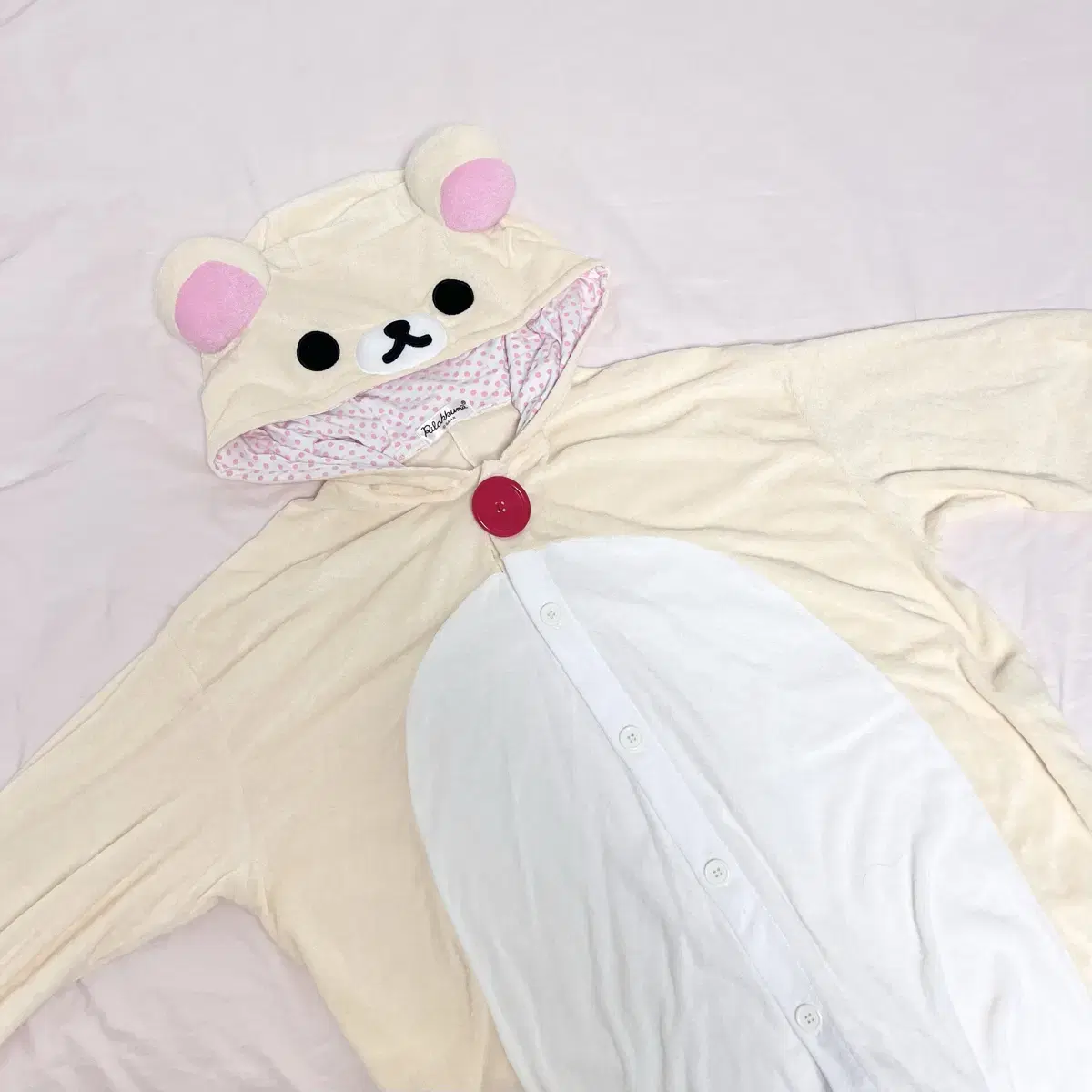 Rare Classic Korilakkuma Animal Pajamas Sleepwear Pajamas Roomwear Korilakkuma Sanx