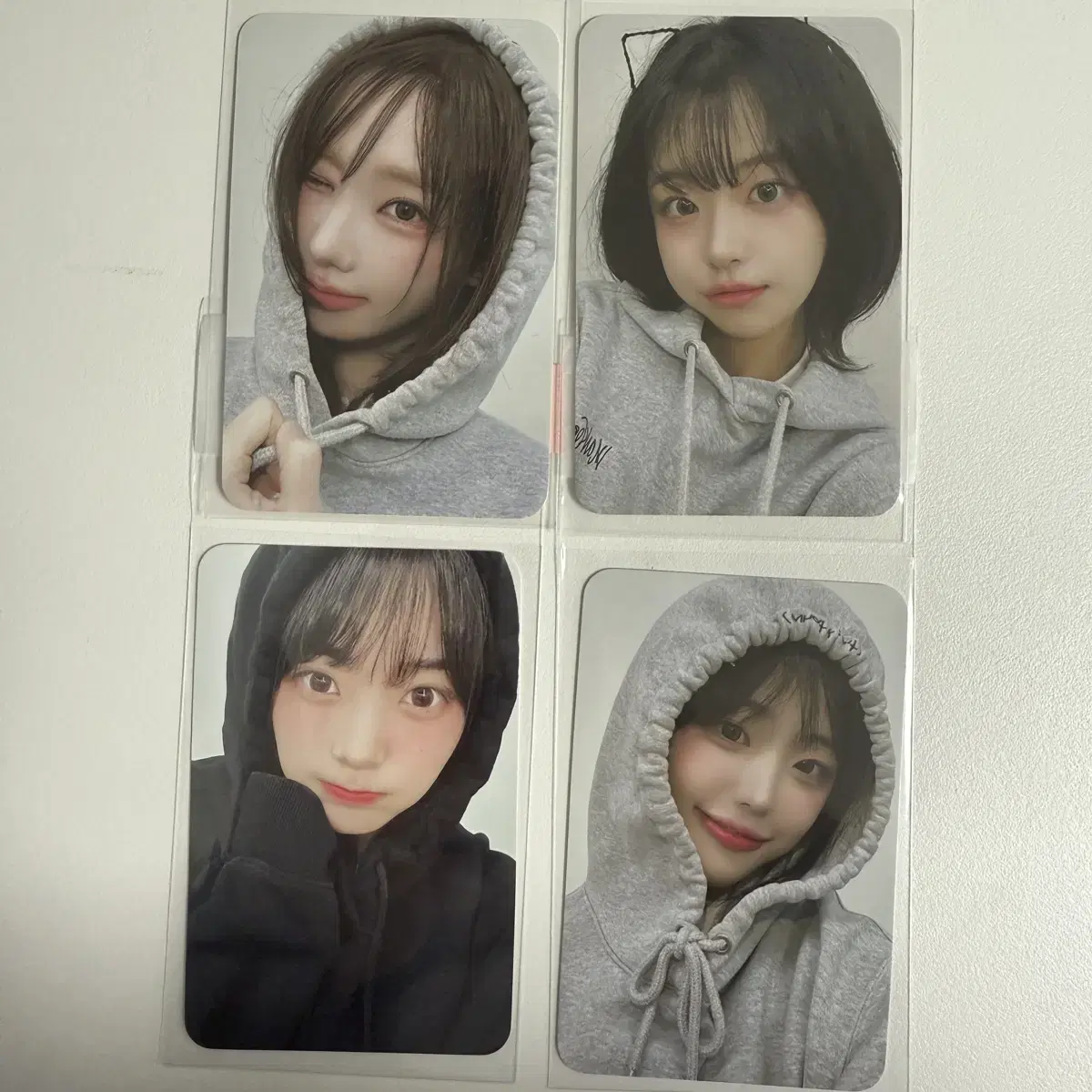 QWER DeerMyMu's DeerMu's Contestant photocard unreleased photocard Hood