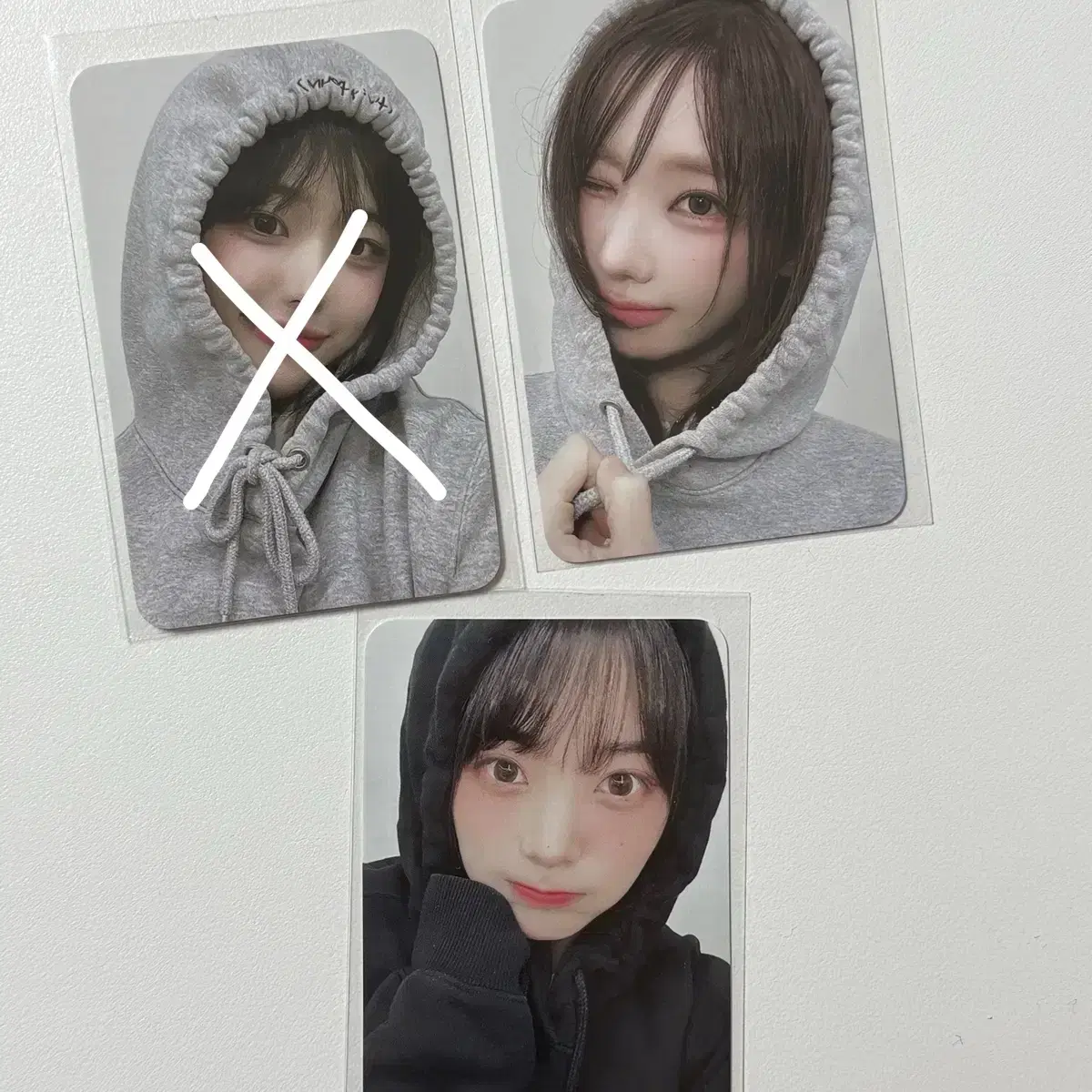 QWER DeerMyMu's DeerMu's Contestant photocard unreleased photocard Hood