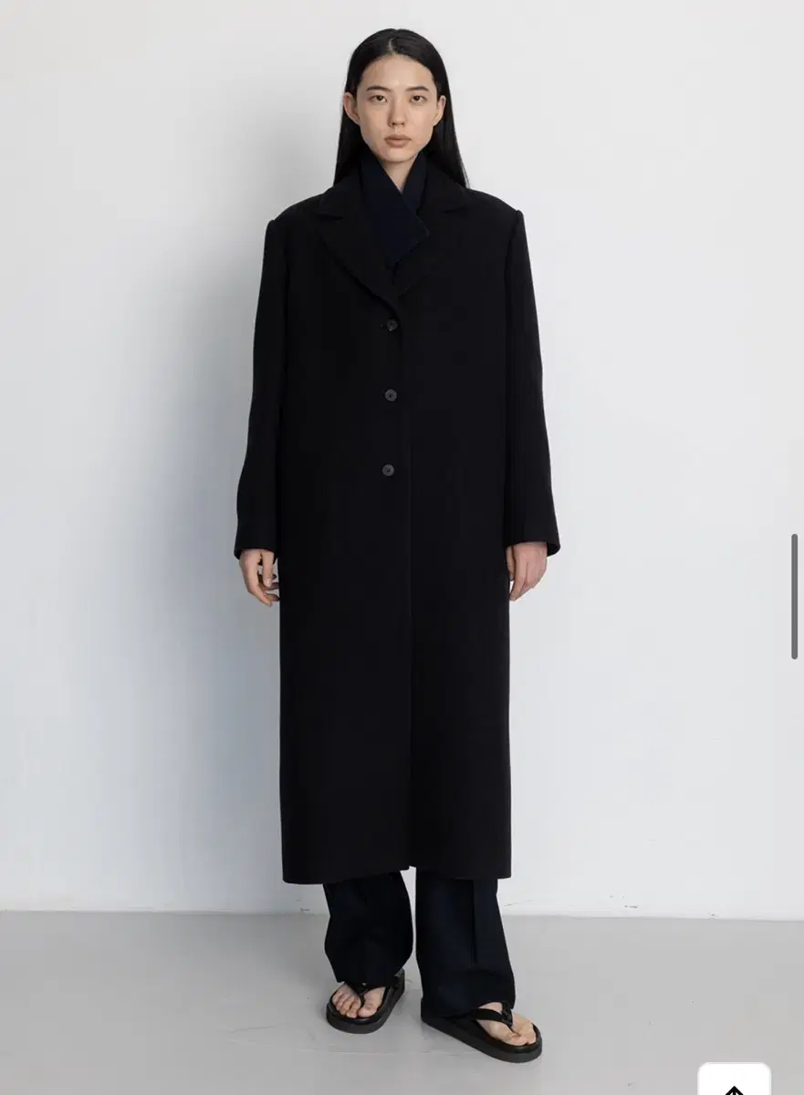 르917 SINGLE-BREASTED HINODE COAT [BLACK]