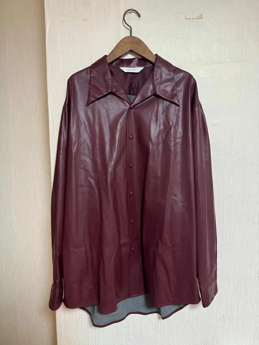 Sasquatch Fabrics Faux Leather Big Shirt