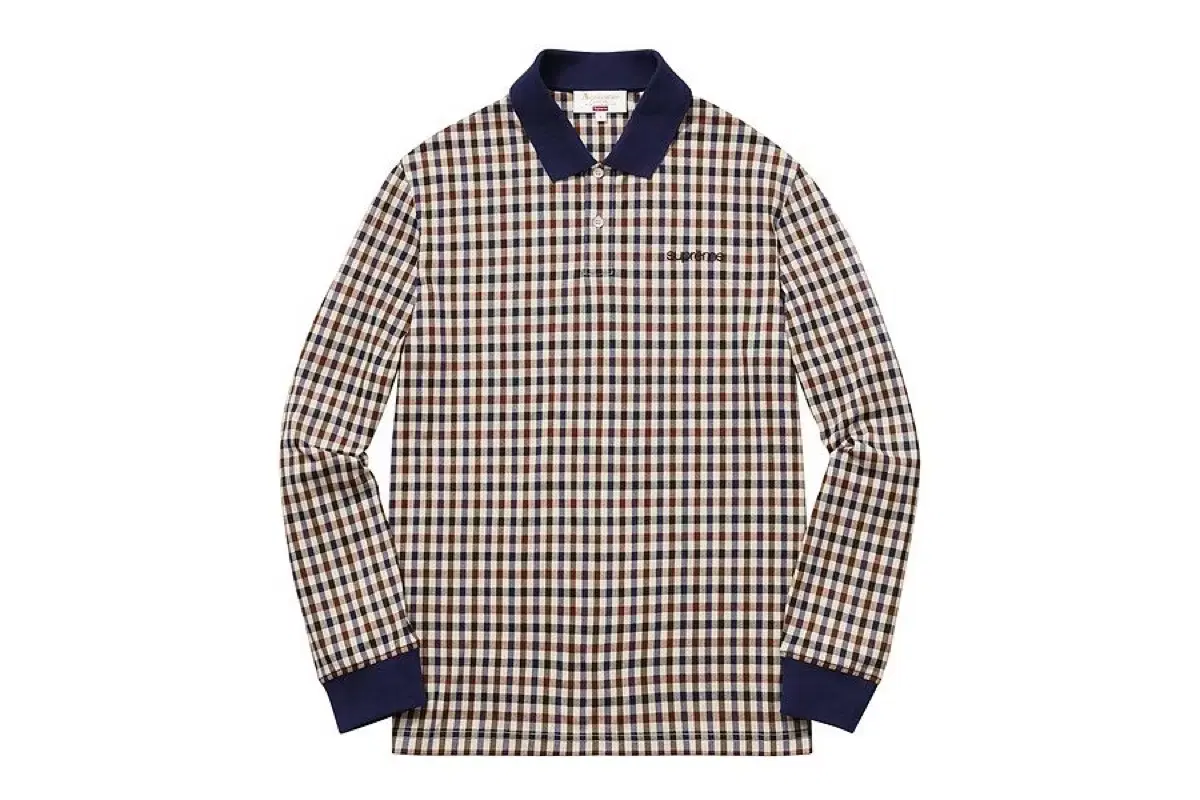 Supreme Aquascutum Polo Check Shirt