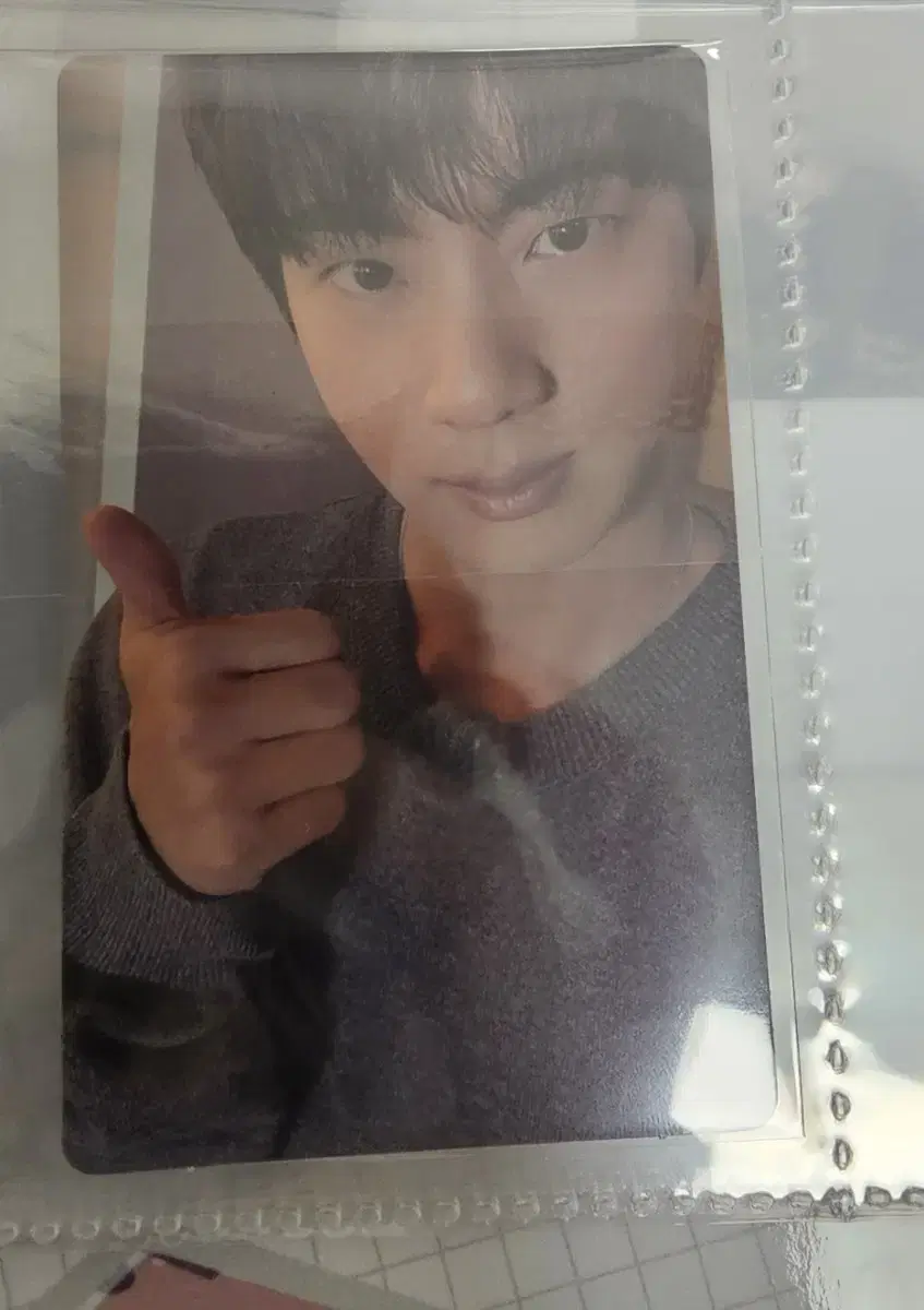 방탄 진 해피 쇼케이스 포카