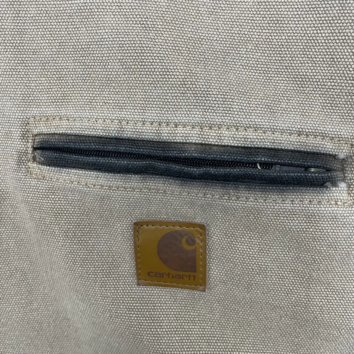 칼하트 Carhartt USA 디트로이트 자켓 베이지