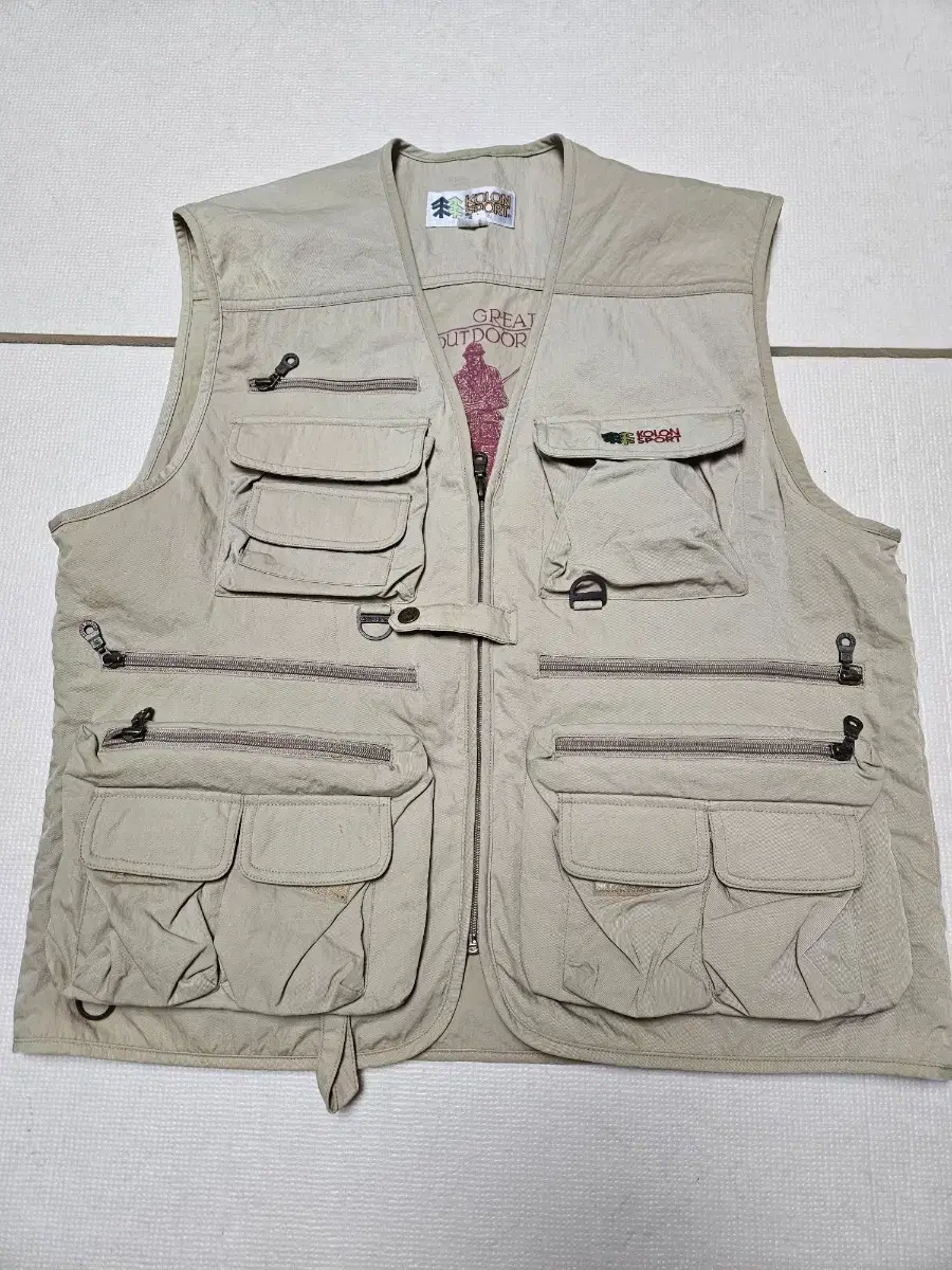 Kolon Sport Climbing Fishing Amekazi Vest 105 XL