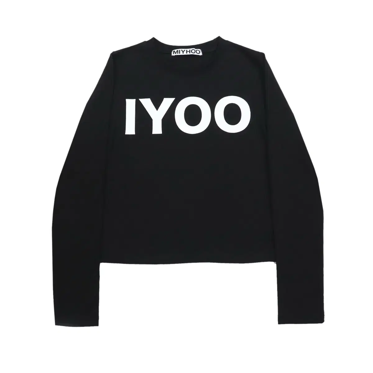 MIYHOO MIXING LONG SLEEVE BLACK