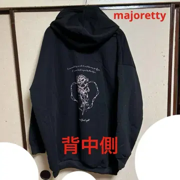 마키짱 majoretty 롱 후드티 속기모 롱 원피스