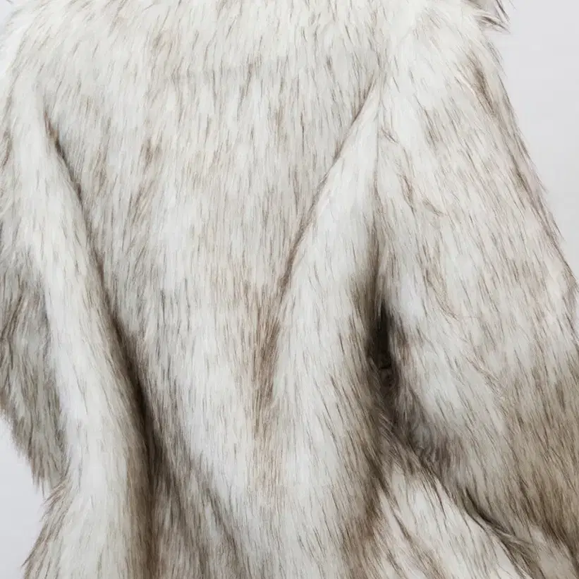 커렌트 HEAVY MIX FUR JACKET