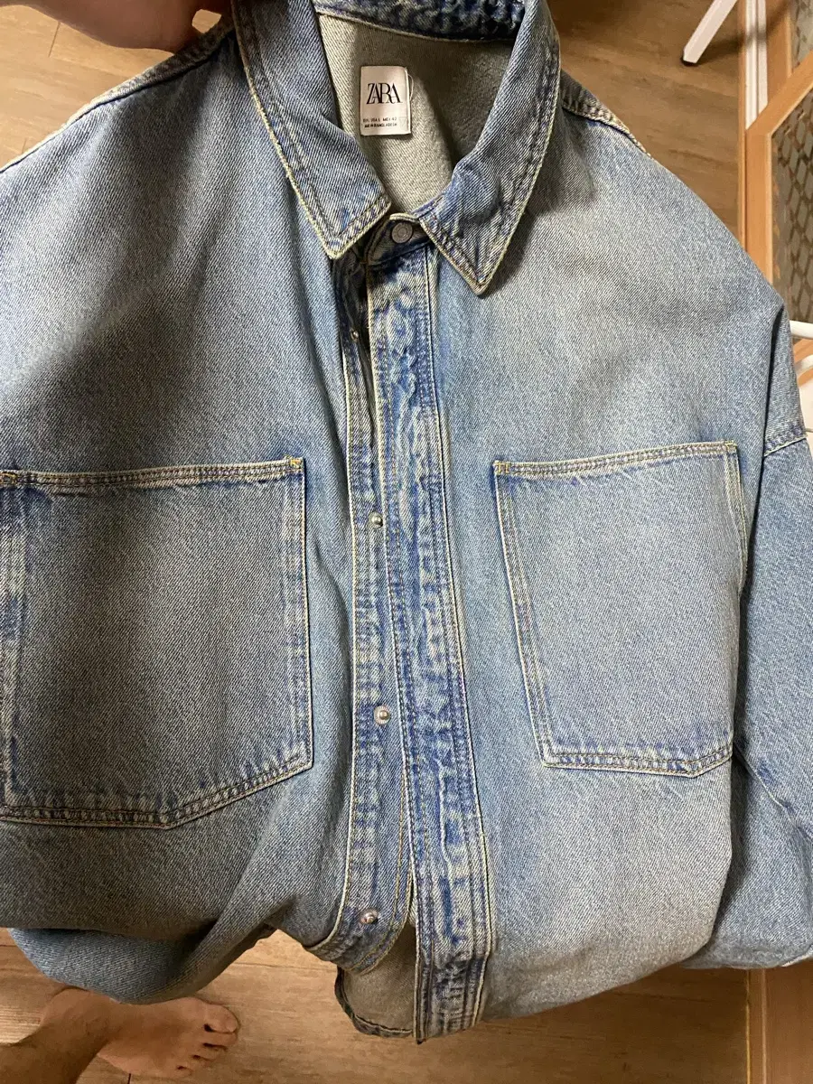 Zara Jeans Shirt