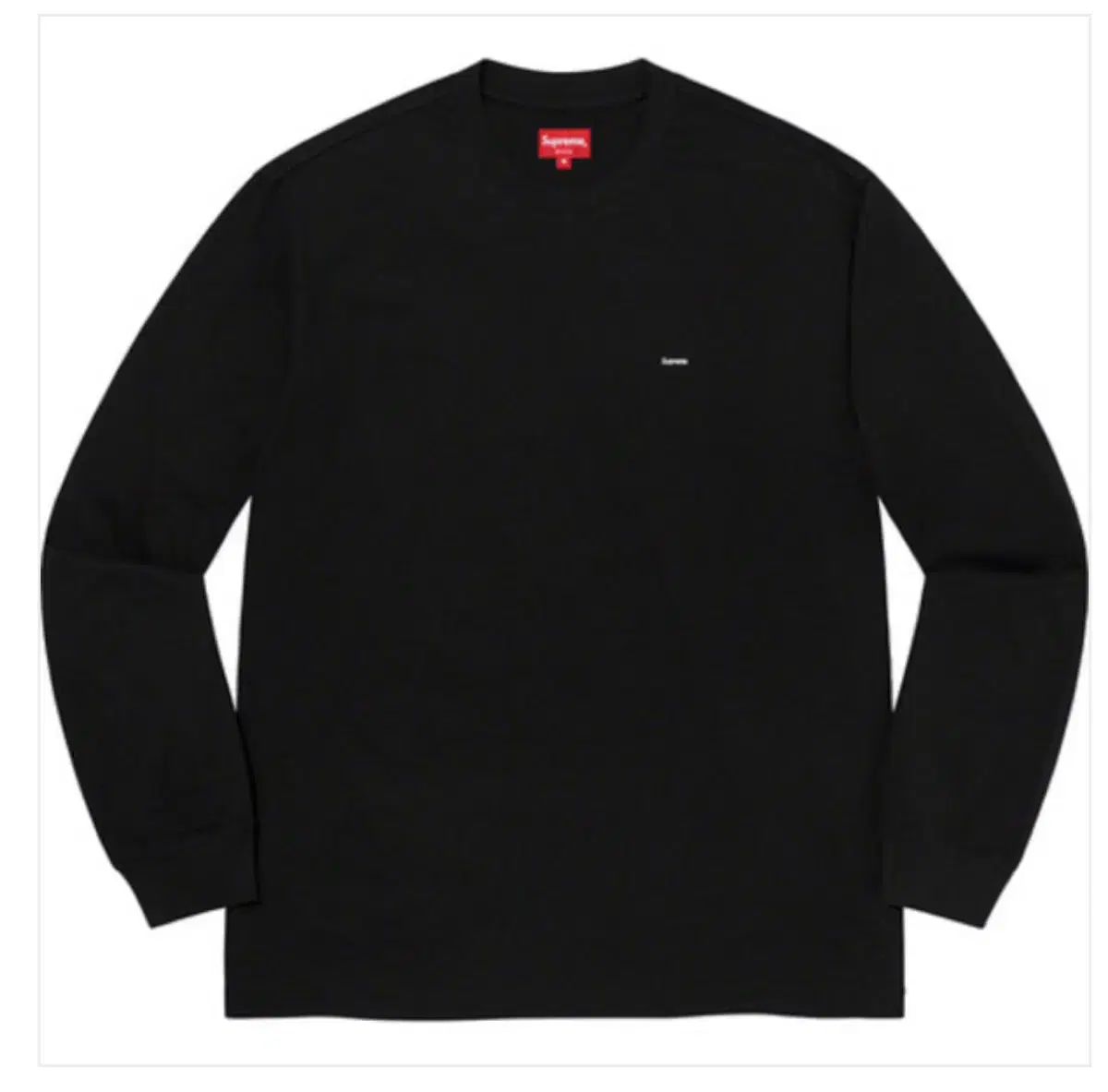 Supreme Small Logo Long Sleeve Tee L New