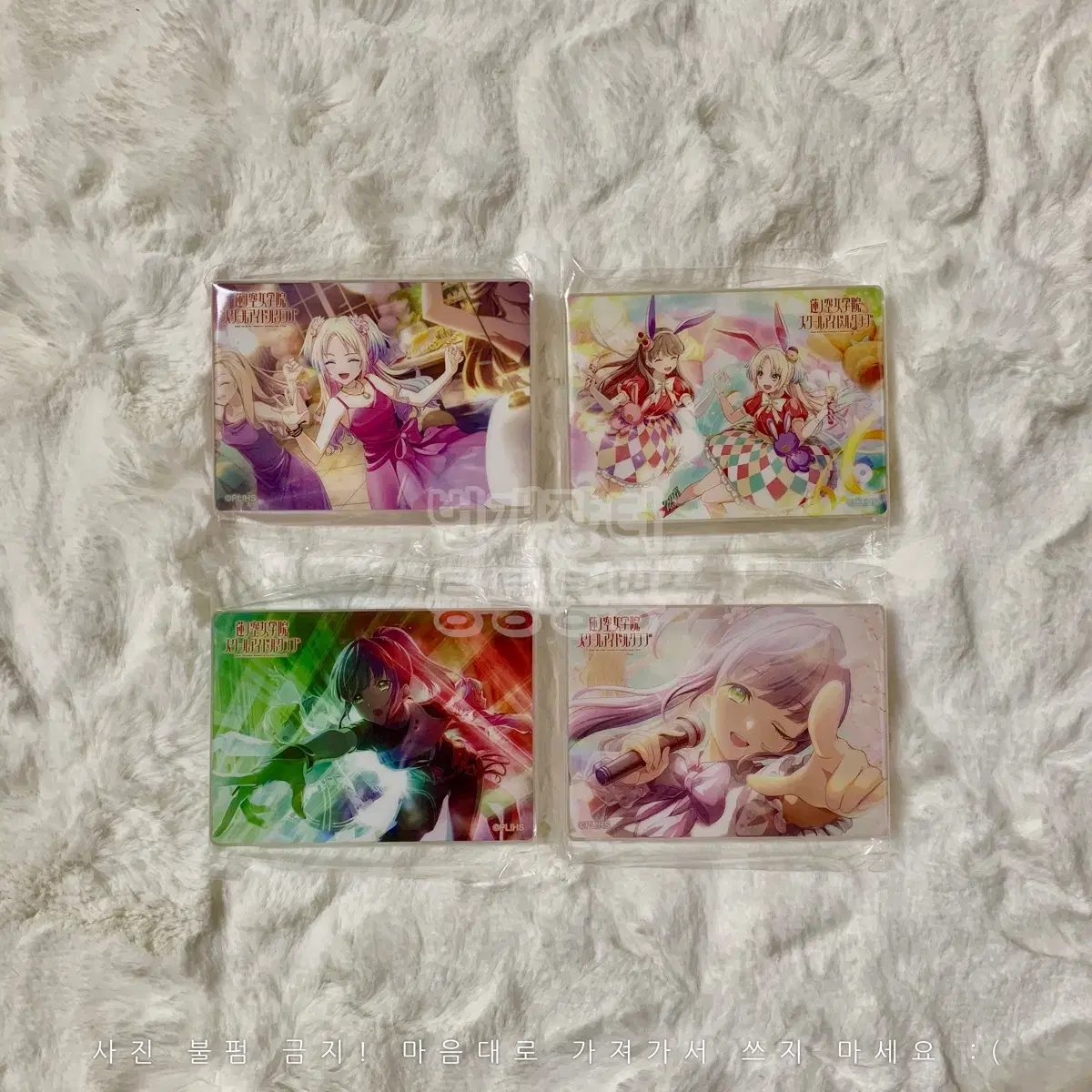 Love Live Hasu no Sora Noble Art Osawa Rurino Otomune Kozue Acrylic Block