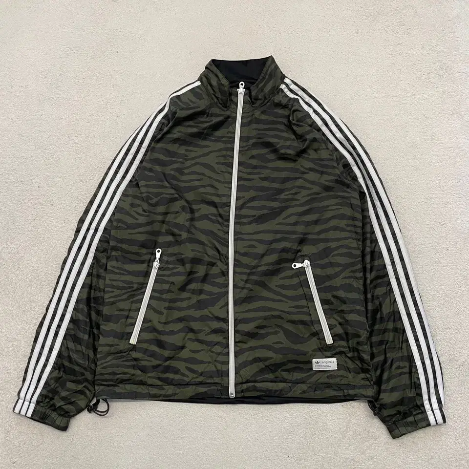 100% adidas Camo Reversible Windbreaker Jacket