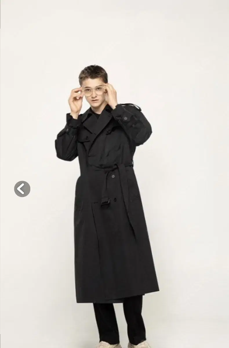 Alors, Alors Heritage Ankle Trench Coat Black, One Size