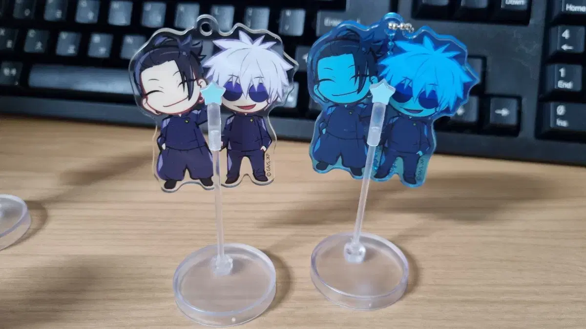 Ghetto Gojo Decorative keyring and acrylic Stand