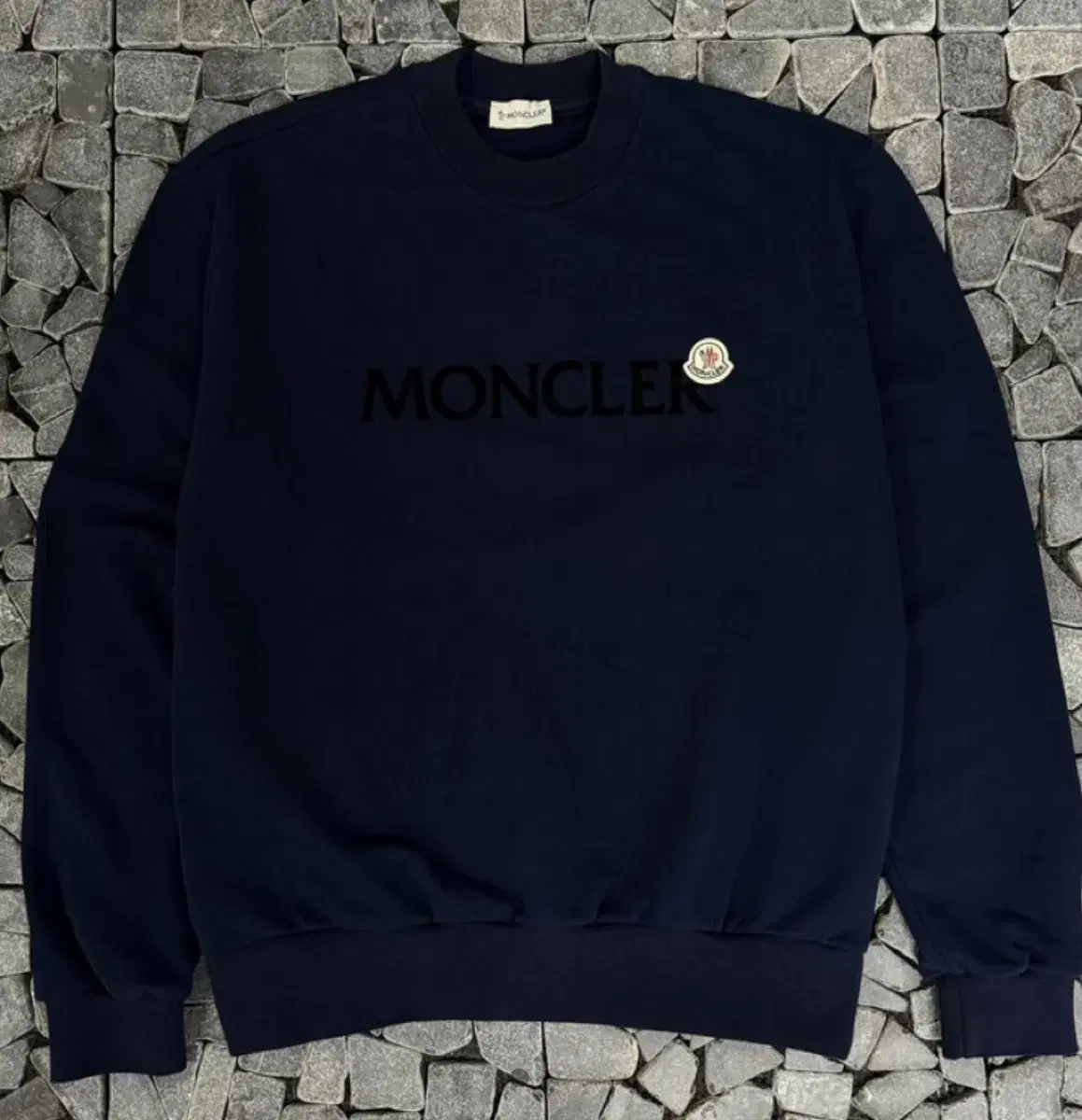 Moncler Navy Man-to-Man