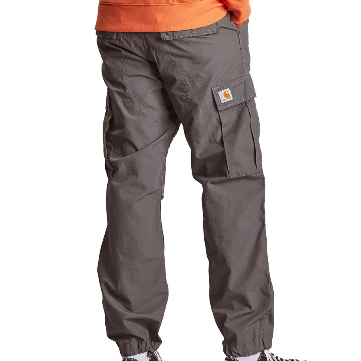 (30) Calhart WIP Regular Cargo Pants Gray