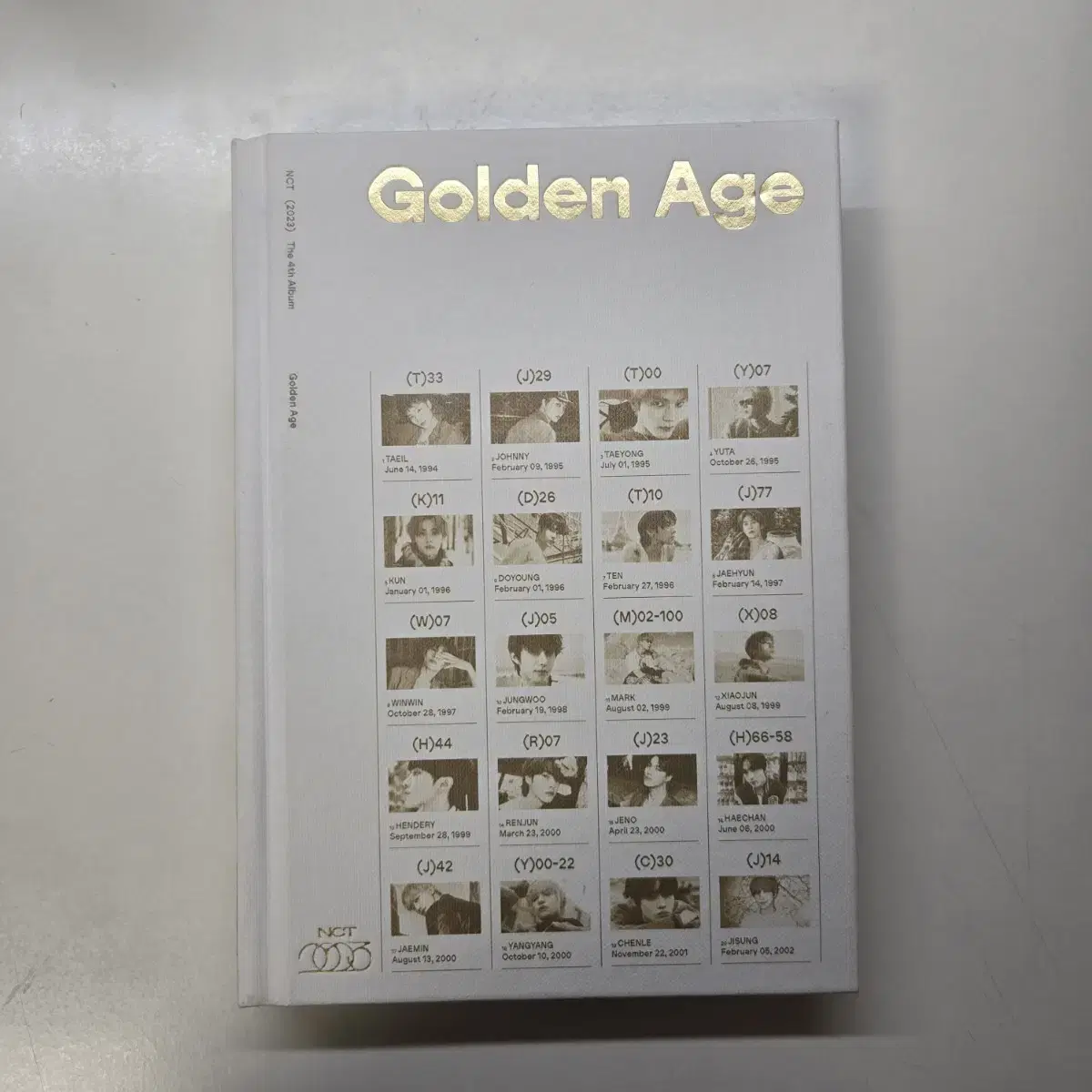 NCT 2023 Golden Age Vol. 4 album Golden E.J. photobook CD