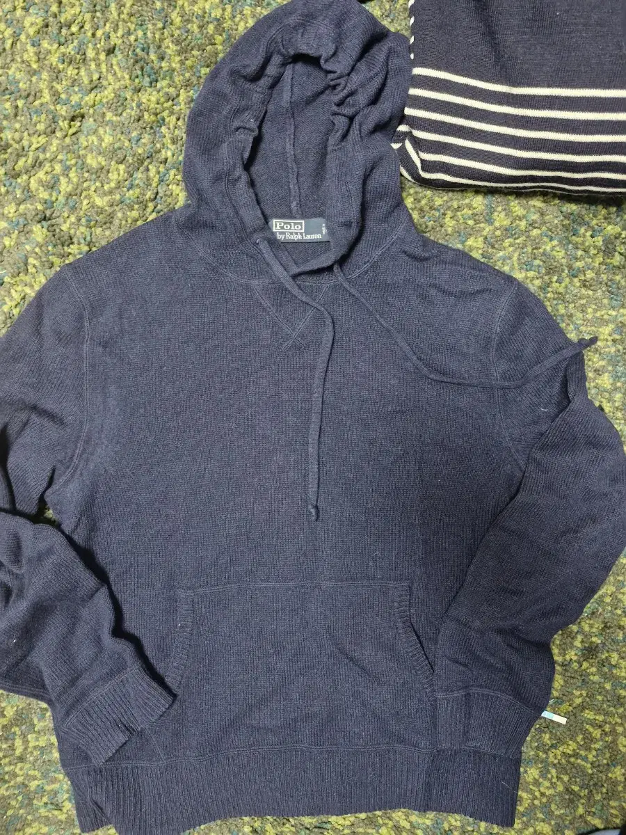 Polo Cashmere Blend Hooded Knit