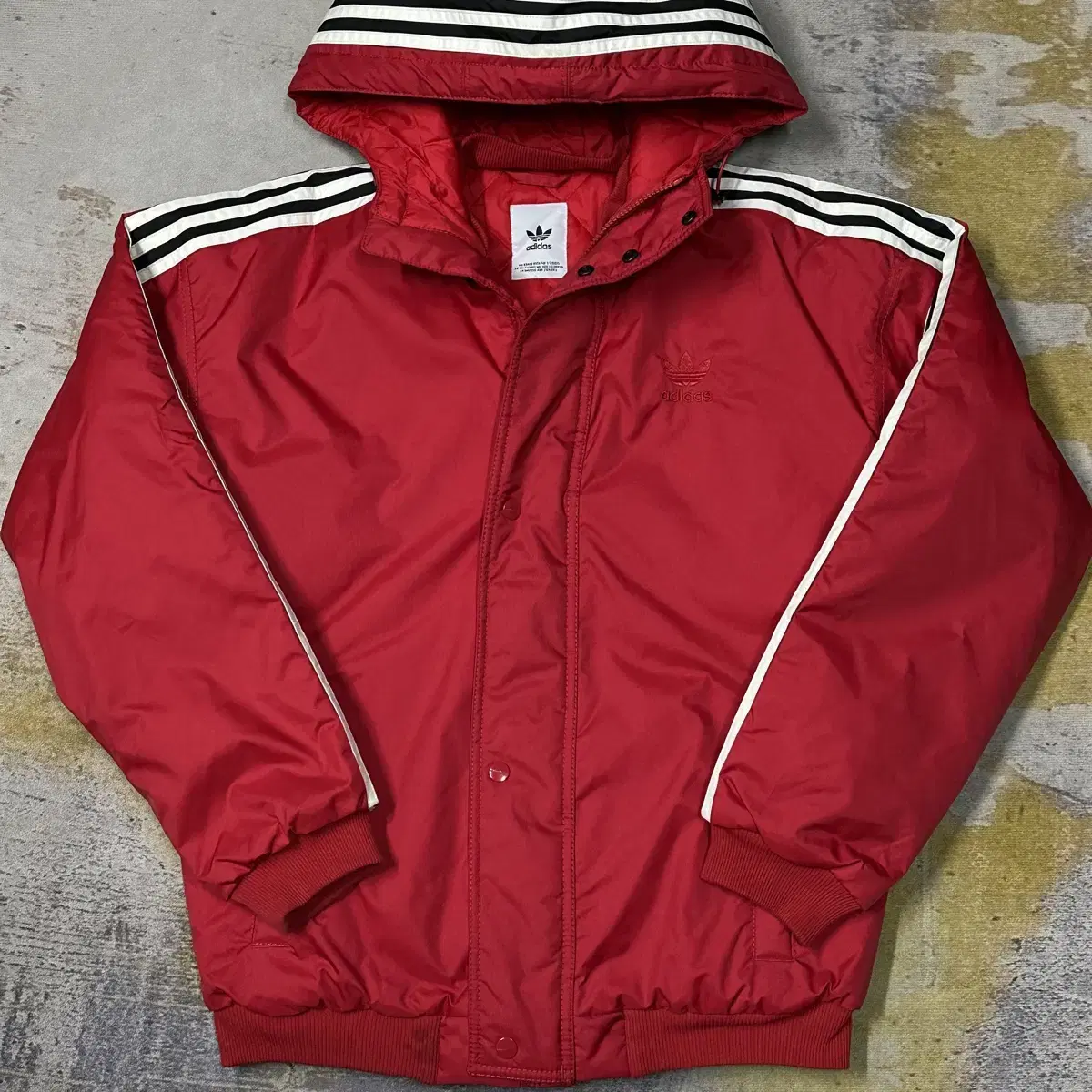 Adidas Big Logo Hooded Jumper