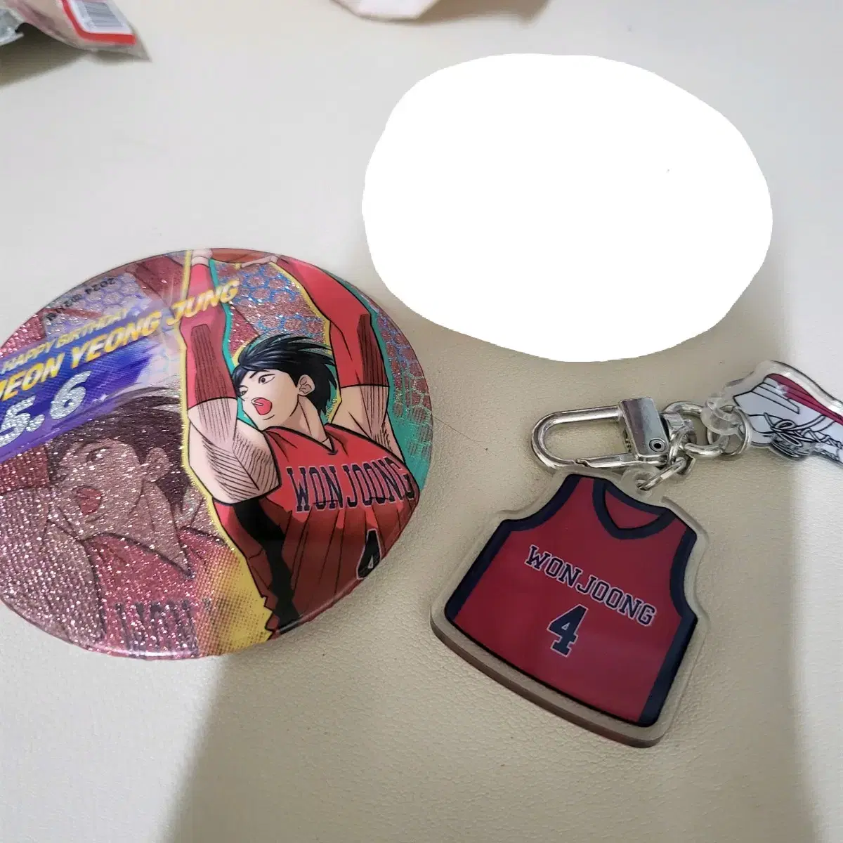 Garbage Time Gakta pop up 1st Canbadge Uniform keyring wts Jeon Youngjoong