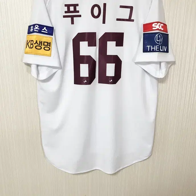 KBO 키움히어로즈 홈유니폼/져지 L(100) #66 푸이그