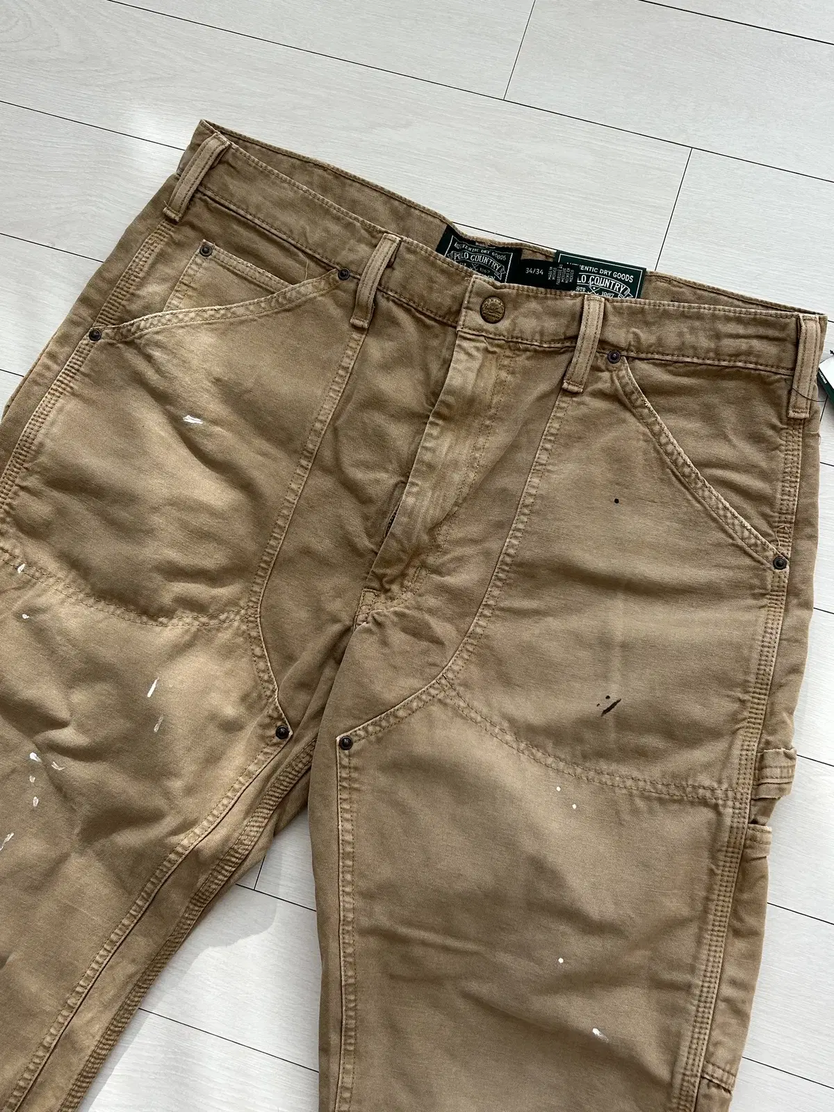 [Polo Ralph Lauren] Country Line Double Knee Pants, size 34 x 34