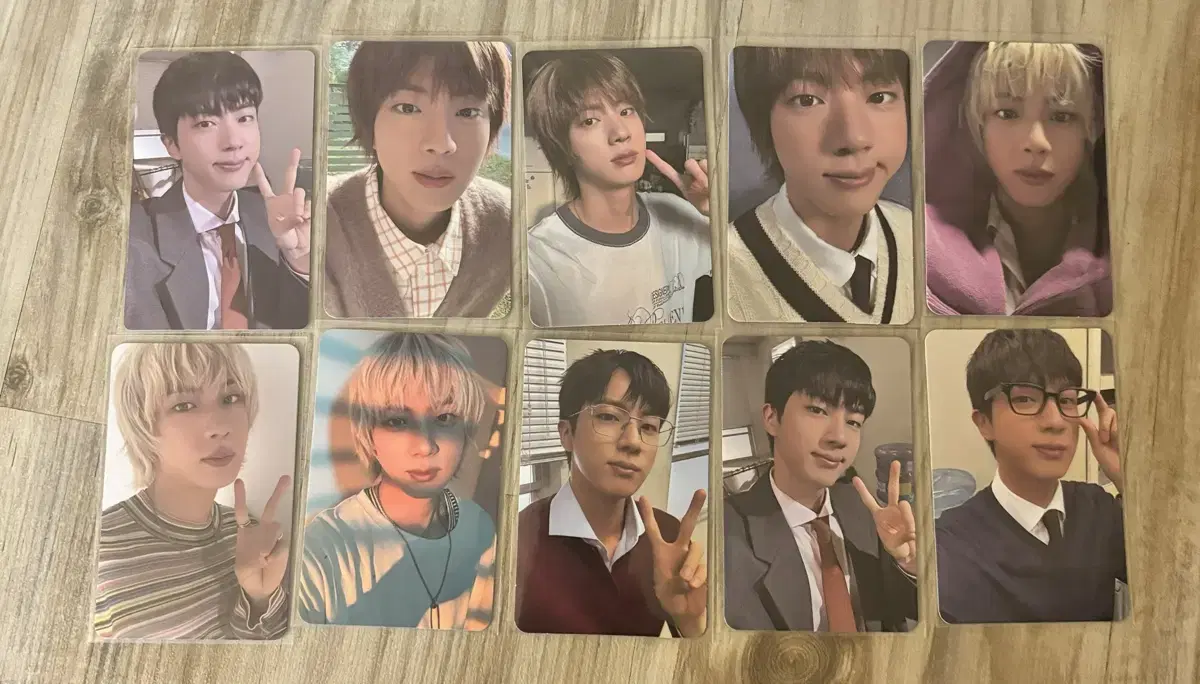 BTS jin photocard bangtan bts in bulk