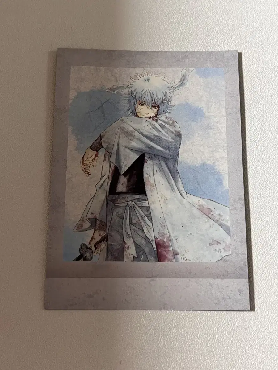 Gintama Gintoki Pasha White Night Tea Pasha Watercolor Pasha 1