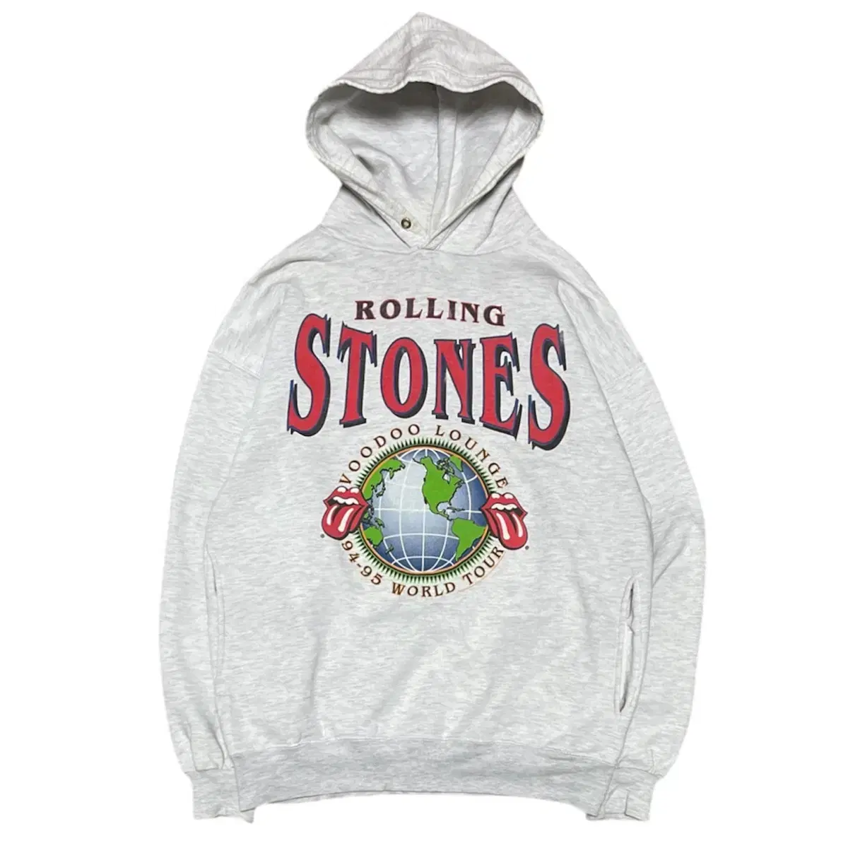 90s Vintage Bandit / Rolling Stones / Band T-Shirt Hoodie