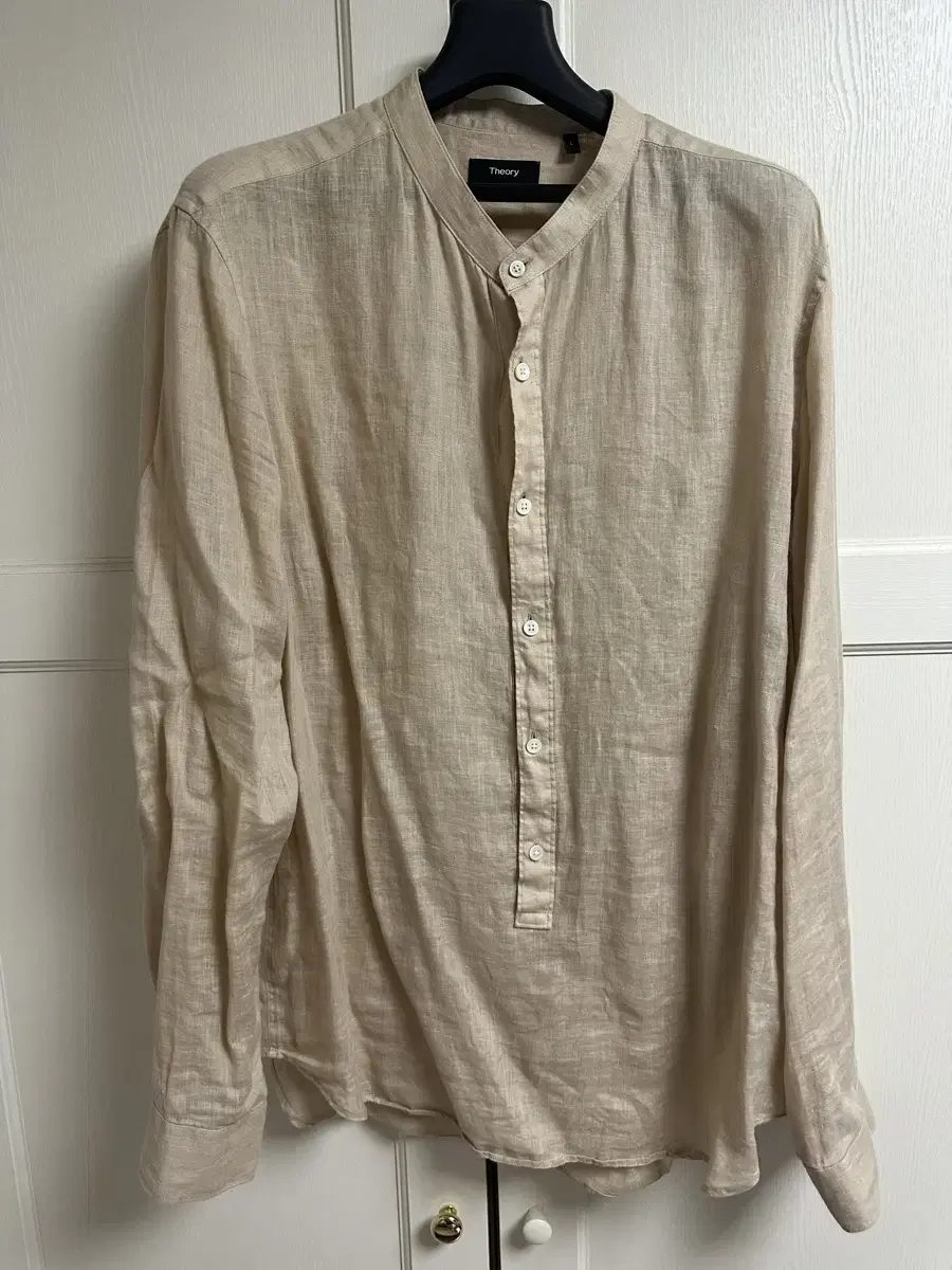 [L] Terry Linen Shirt