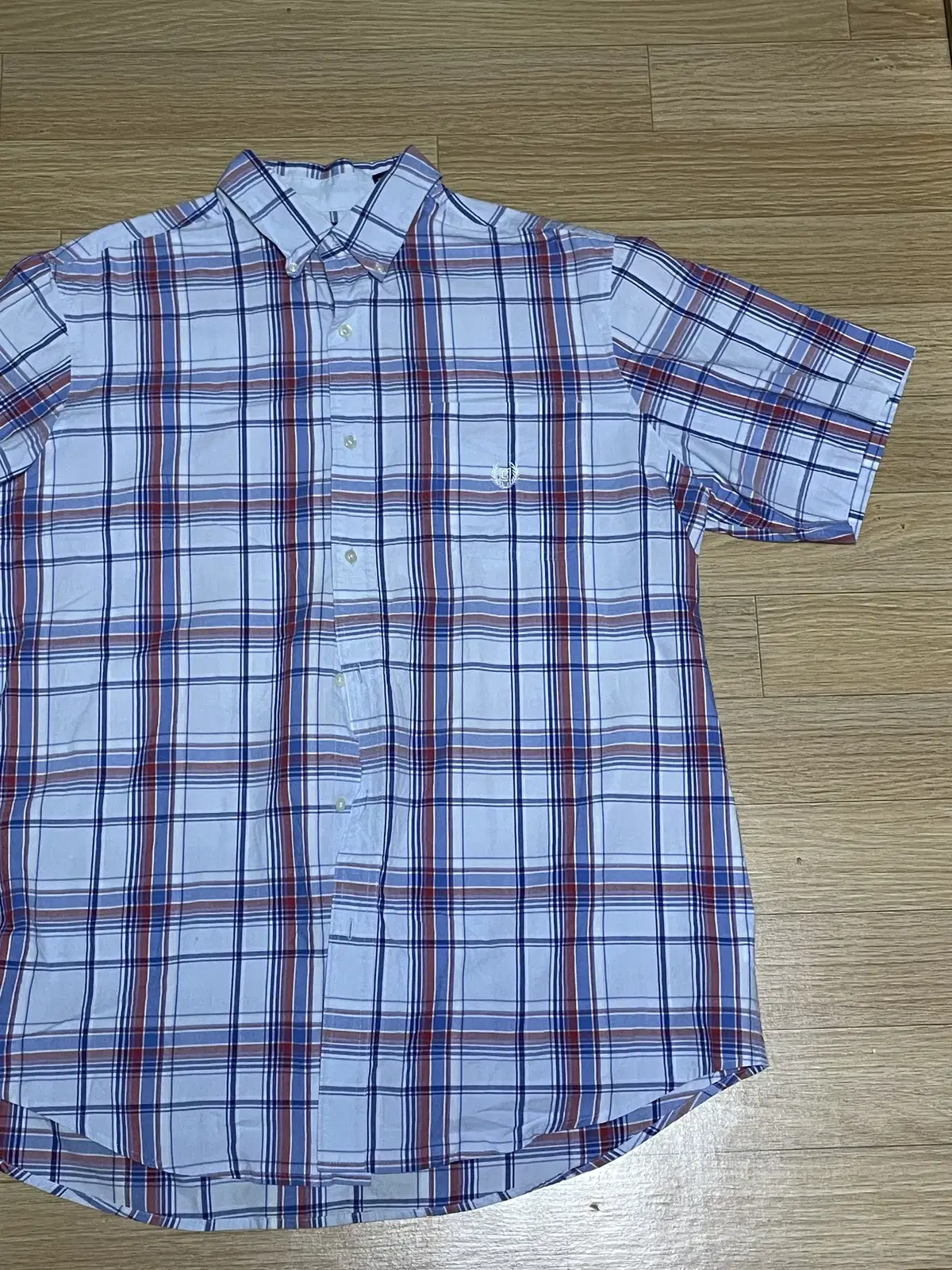 [XXL]Chaps Ralph Lauren checked short sleeve shirt for sale