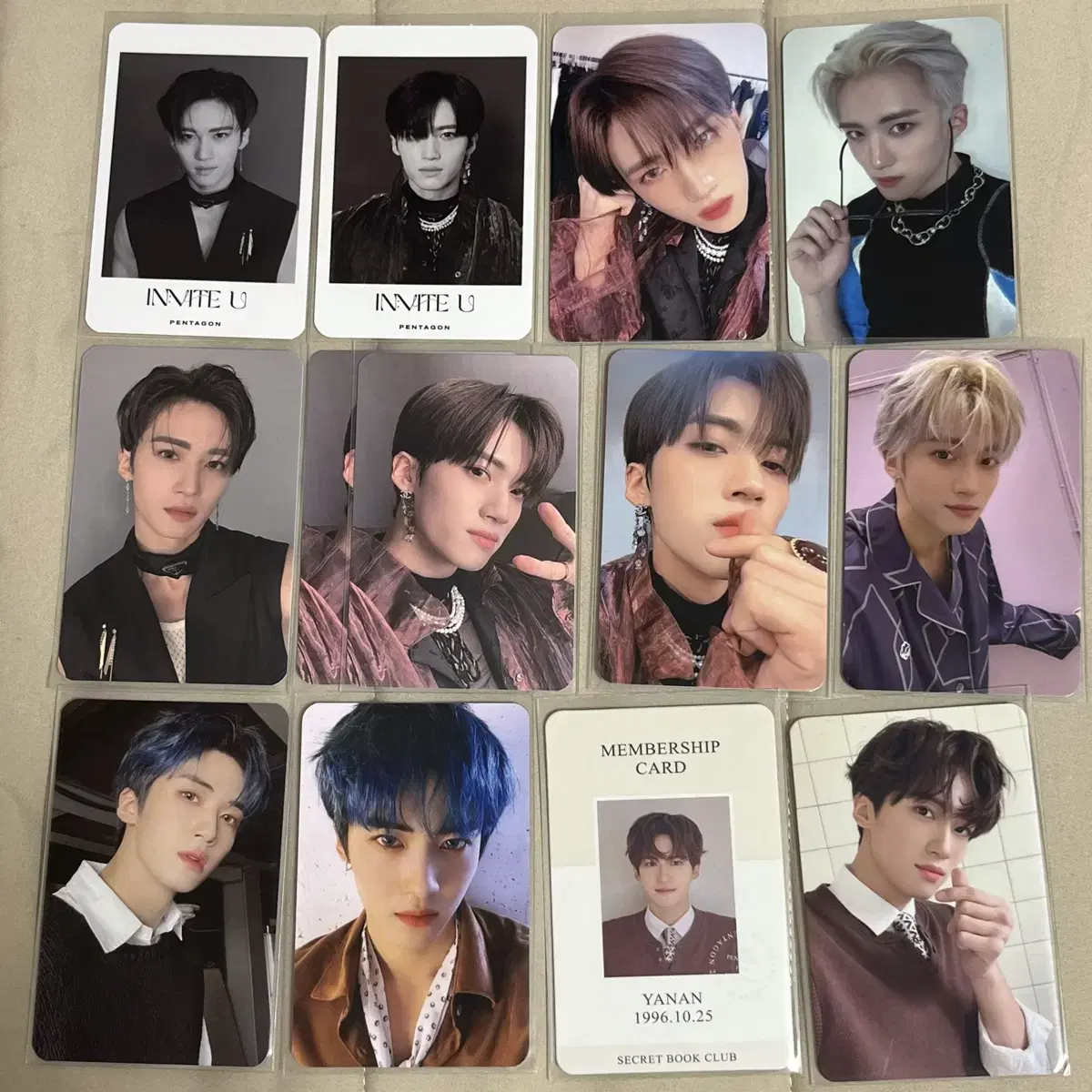 Pentagon yan an photocard