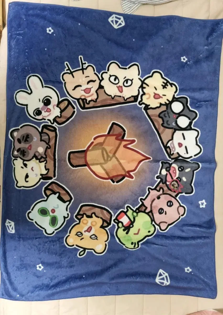 Seventeen Knee Blanket WTS