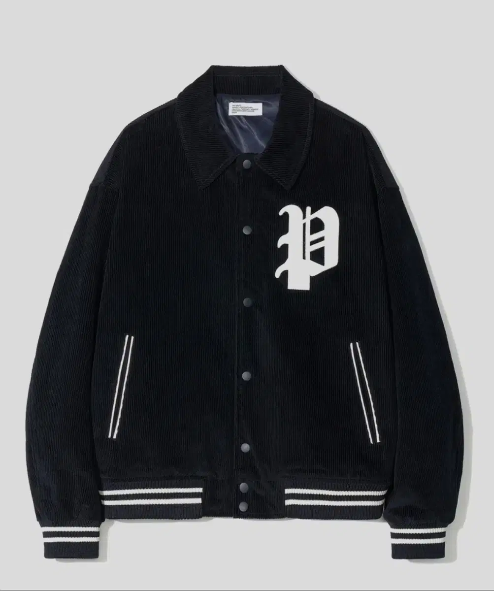 Partimento Corduroy Varsity Jacket Navy S