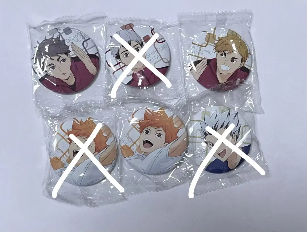 Haikyuu Gacha Canbadge hinata Atsumu Osamu