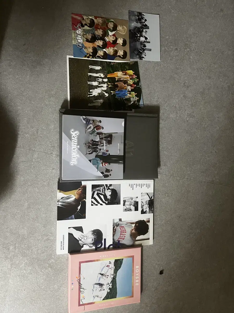 Seventeen album sell !! Total 9 pieces bulk 8000 won if you buy all of them