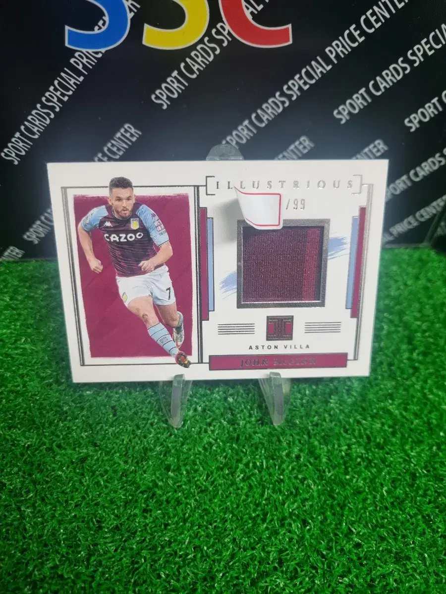 21-22Panini Impossible 99Limited Aston Villa Zone McGinn Match One ThreadsKard