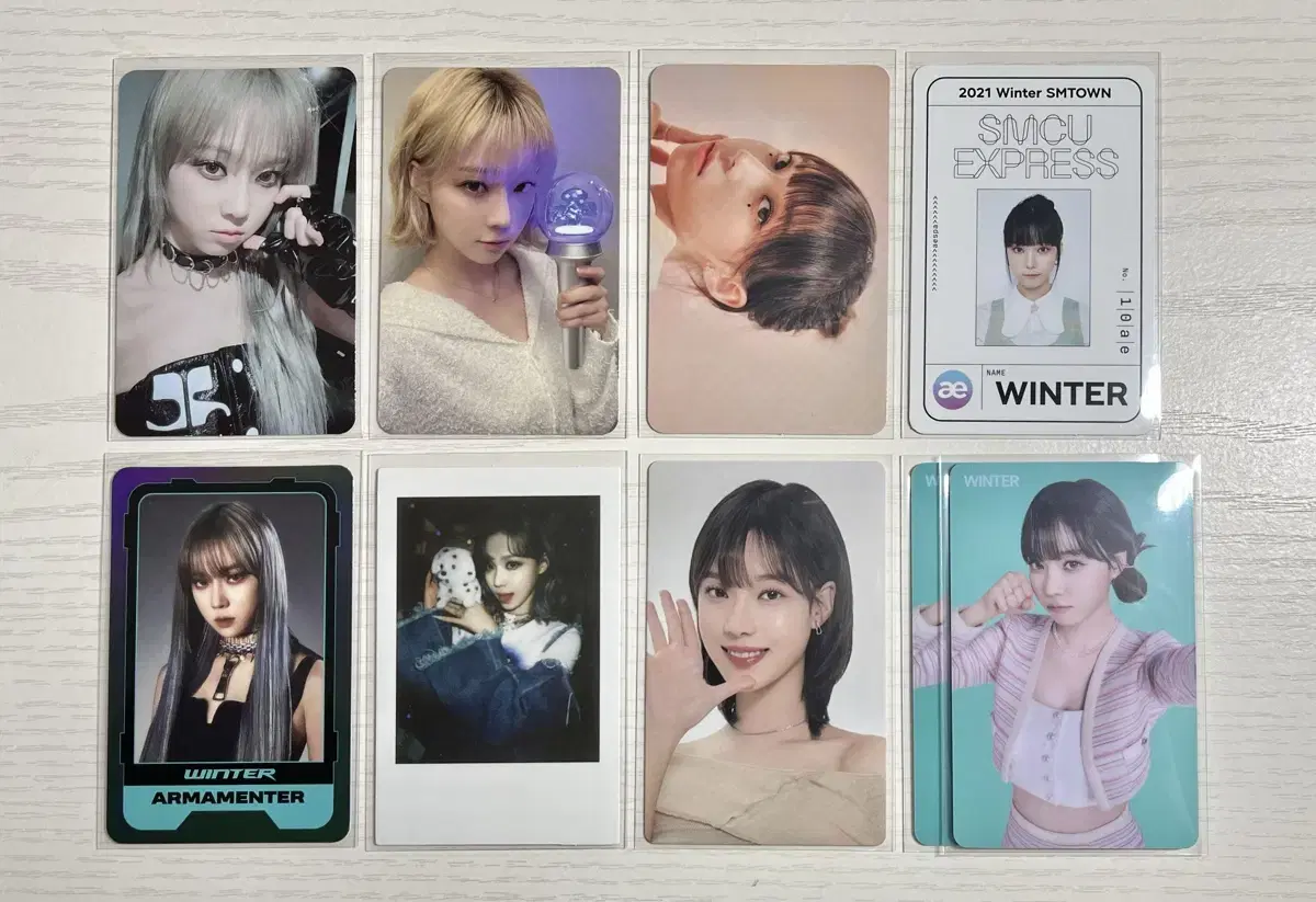 Aespa winter photocard bulk WTS