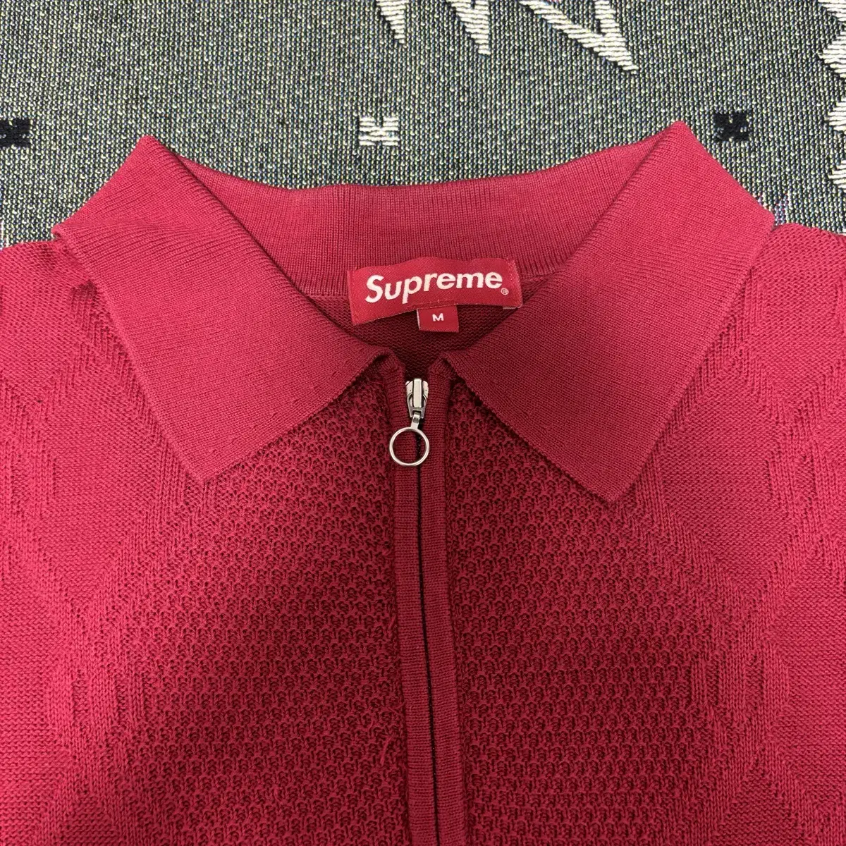 Supreme 폴로 니트