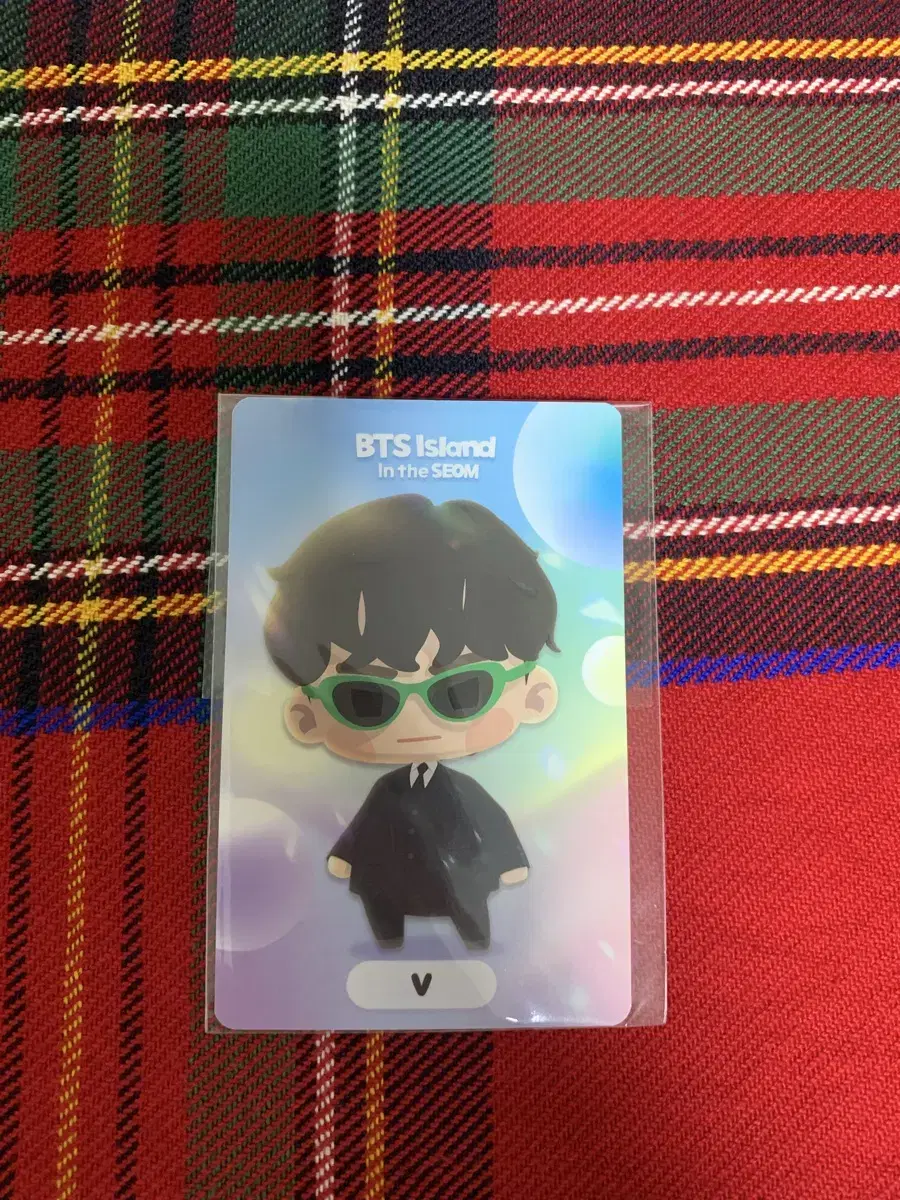 In the Island photocard v sealed Taehyung