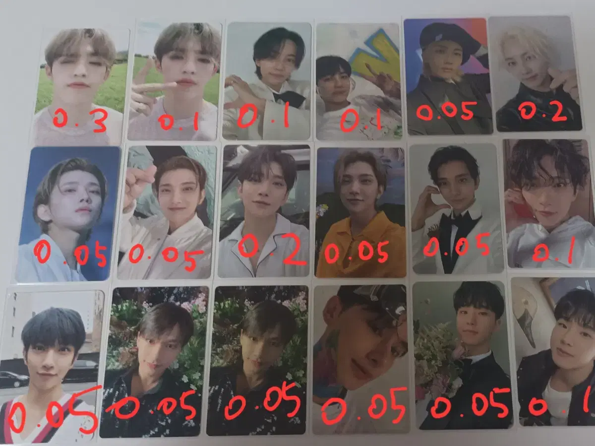 Seventeen photocard bulk WTS