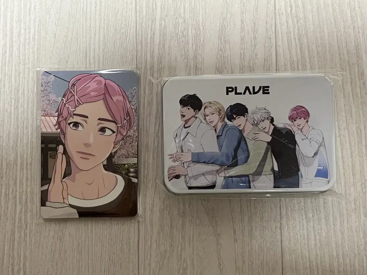 Plave Mediheal 1.5, 2 photocards, tin case sealed bulk