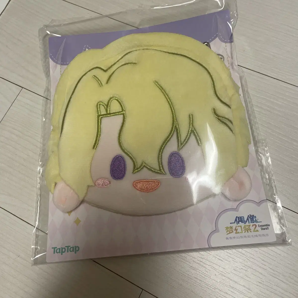 Anstar Hiyori tap tap face pow face coin purse middle star