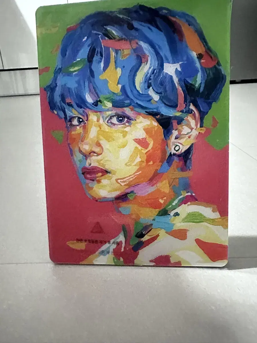 V 액자 bts 굿즈 kim taehyung