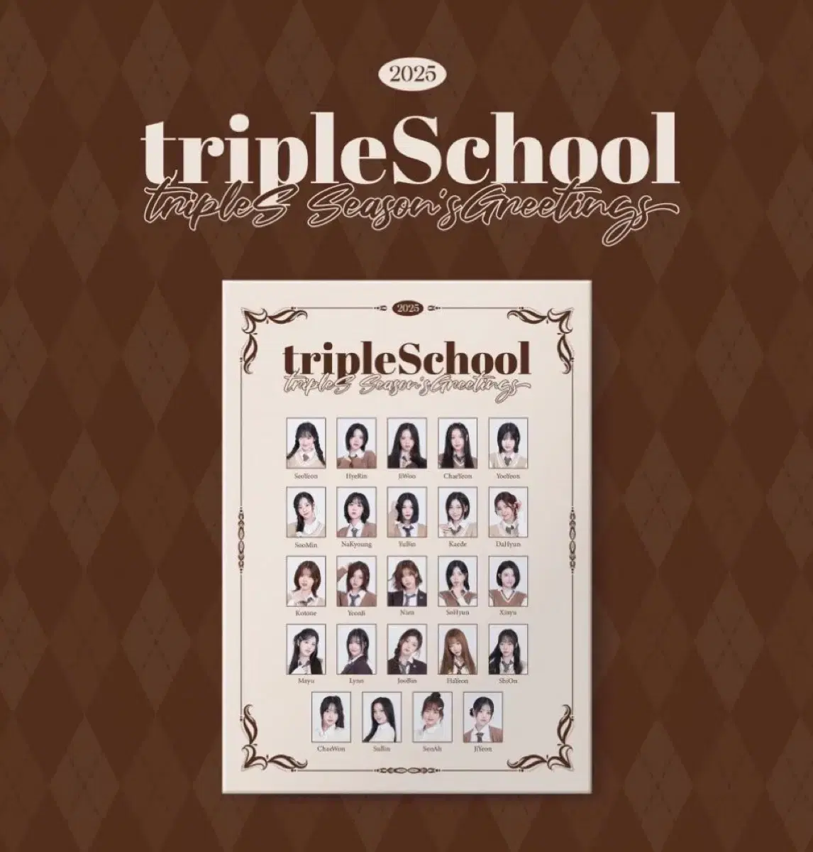 Triples 2025 seasons greetings <오브젝트> million buncheol