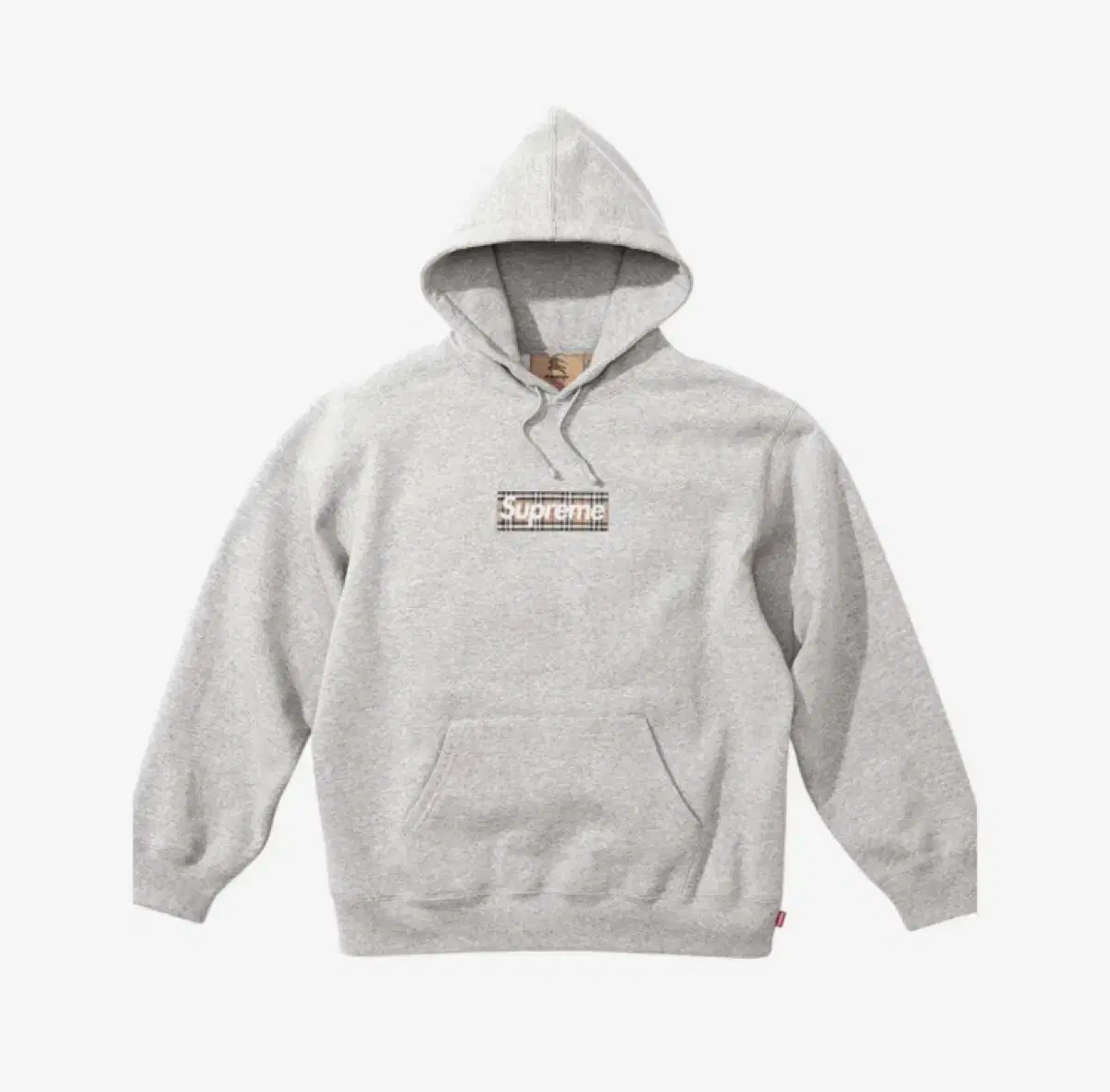 Supreme Burberry Box Logo Hoodie