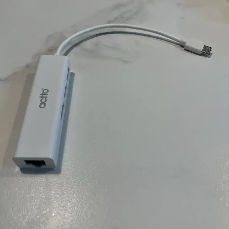 액토 Type-C USB LAN 어댑터 허브 콤보