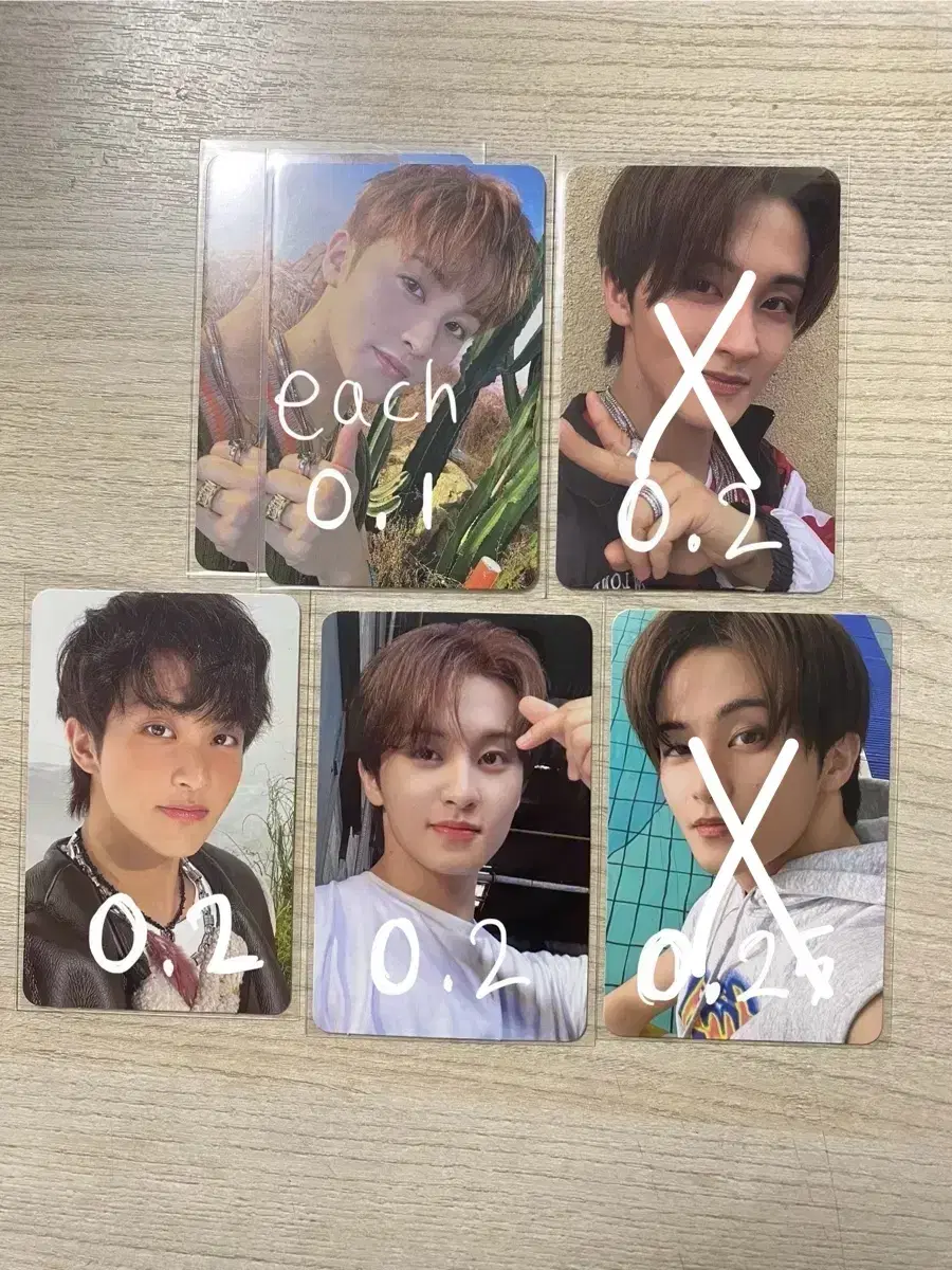 nct 127 mark photocard